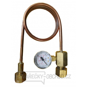 Přepouštěcí šnek s manometrem W21,8 Přepouštěcí šnek s manometrem W21,8