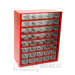 MARS - skříňka - 40M - červená MARS - skříňka - 40M - červená gallery main image