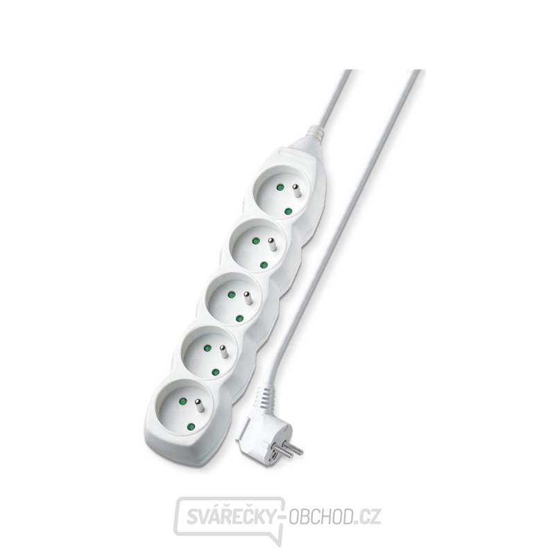 Prodlužovací kabel 5 zásuvek 3m Geti GEC53