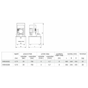 Elektrická hydraulická pumpa s tlakoměrem HHB-630C Náhled