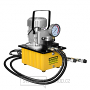 Elektrická hydraulická pumpa s tlakoměrem HHB-630B gallery main image