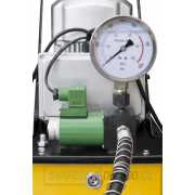 Nožní elektrická hydraulická pumpa s tlakoměrem HHB-630E Náhled