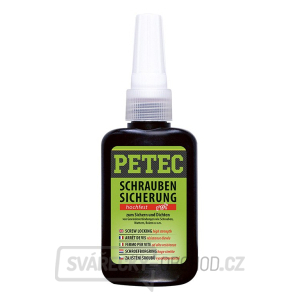 PETEC 92050 Přípravek pro zajištění šroubů - vysoká pevnost, 50 g PETEC 92050 Přípravek pro zajištění šroubů - vysoká pevnost, 50 g gallery main image