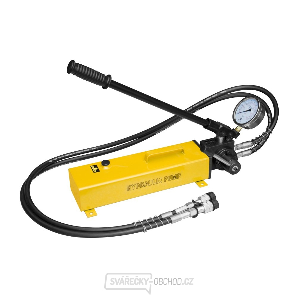 Ruční hydraulická pumpa s tlakoměrem HHB-700S