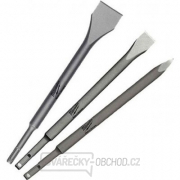 Milwaukee SDS-Plus sada 3 ks sekáčů. (délka 250 mm) gallery main image