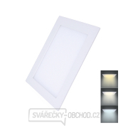 Solight LED mini panel CCT, podhledový, 18W, 1530lm, 3000K, 4000K, 6000K, čtvercový Solight LED mini panel CCT, podhledový, 18W, 1530lm, 3000K, 4000K, 6000K, čtvercový gallery main image