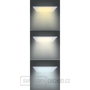 Solight LED mini panel CCT, podhledový, 6W, 450lm, 3000K, 4000K, 6000K, čtvercový Náhled