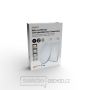 Solight LED mini panel CCT, podhledový, 6W, 450lm, 3000K, 4000K, 6000K, čtvercový náhled