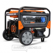 GENKINS Elektrocentrála s rámem + kola AVR 5,0 kw-el. starování gallery main image