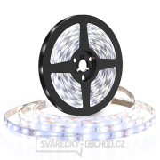 Solight LED světelný pás 5m, 120LED/m, 10W/m, 1100lm/m, IP20, studená bílá Solight LED světelný pás 5m, 120LED/m, 10W/m, 1100lm/m, IP20, studená bílá gallery main image
