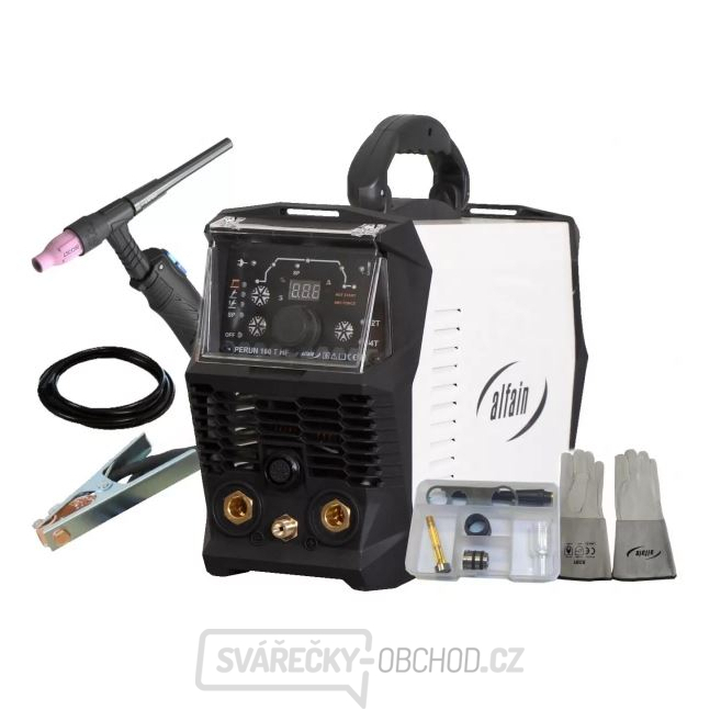 PERUN 160 T HF + Hořák T2 35-50 ARC 4M FX ST + Plyn. hadička + Zemnící kabel + Sada vybavení + Rukavice gallery main image