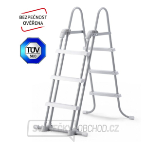 Schůdky k bazénům výška 0,91/1,07 m - bezpečnostní Schůdky k bazénům výška 0,91/1,07 m - bezpečnostní gallery main image