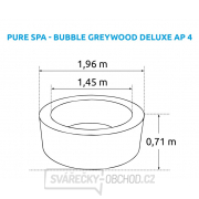 Bazén vířivý nafukovací Pure Spa - Bubble Greywood Deluxe 4 - Intex 28440 Náhled
