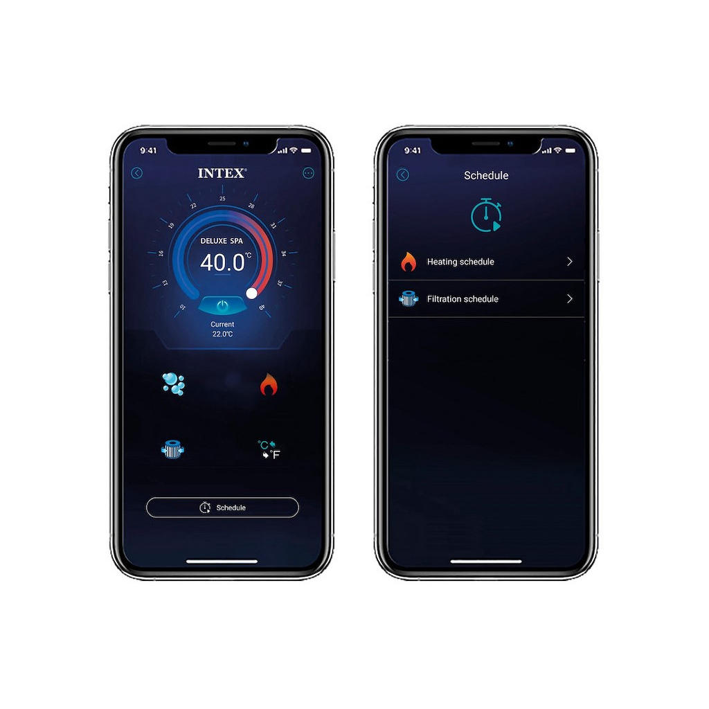 Bazén vířivý nafukovací Pure Spa - Jet & Bubble Deluxe HWS 6 - Intex 28462EX Náhled