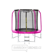 Trampolína Marimex 244 cm růžová  +  ochranná síť + schůdky ZDARMA  Trampolína Marimex 244 cm růžová  +  ochranná síť + schůdky ZDARMA  gallery main image