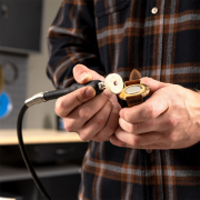 Scheppach HG 35 - dvoukotoučová bruska leštička se systémem Flexidrive Náhled