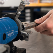 Scheppach HG 35 - dvoukotoučová bruska leštička se systémem Flexidrive Náhled