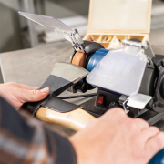 Scheppach HG 35 - dvoukotoučová bruska leštička se systémem Flexidrive náhled