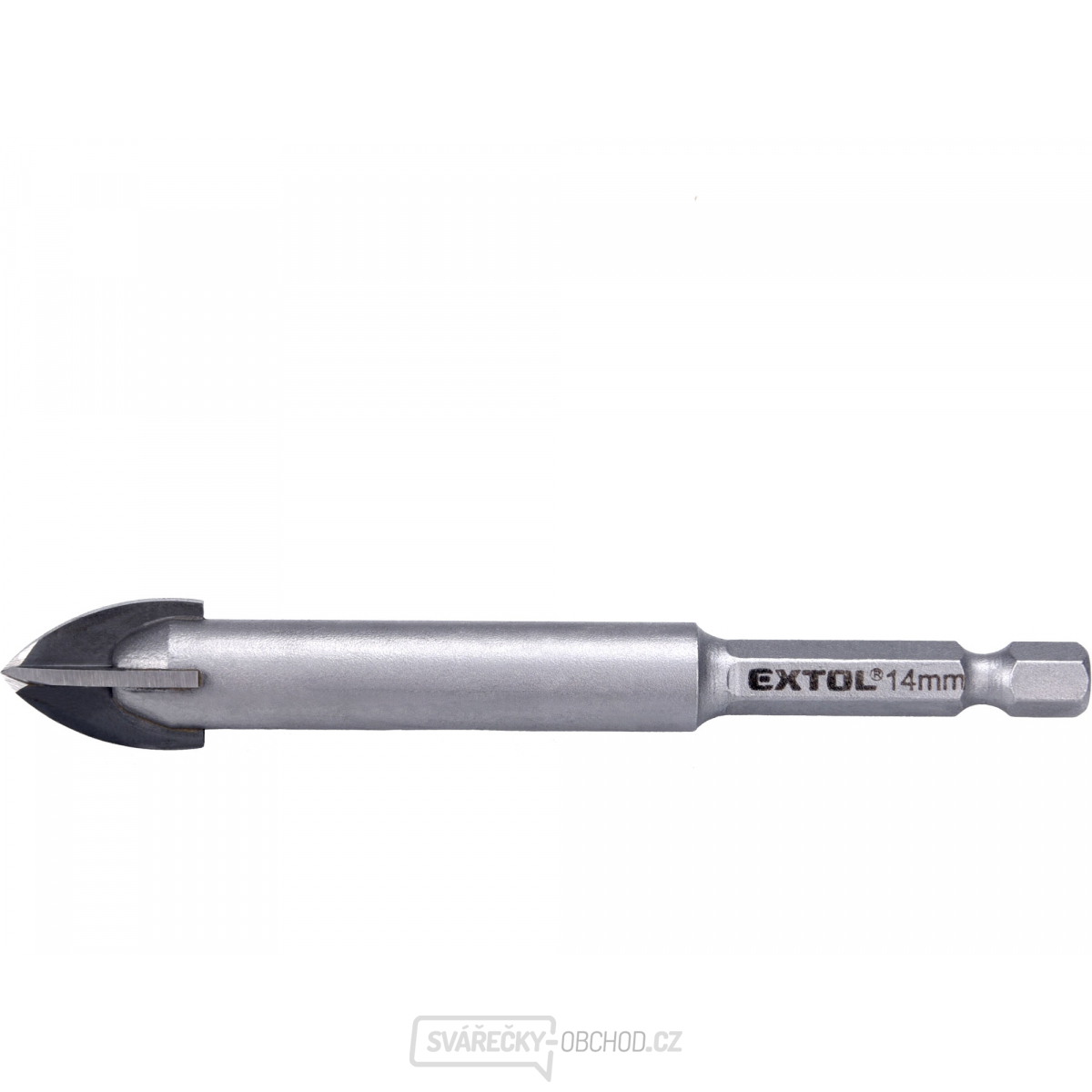 Vrták na sklo a keramiku karbidový, O 14mm