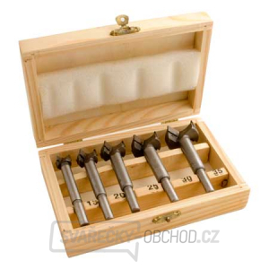 Sada sukovníků 5 ks s HM destičkami - 15,20,25,30,35mm Sada sukovníků 5 ks s HM destičkami - 15,20,25,30,35mm gallery main image