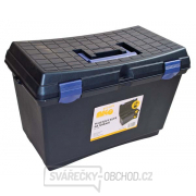 Plastový kufr 515x287x338mm s 1 přihrádkou nosnost 120kg Plastový kufr 515x287x338mm s 1 přihrádkou nosnost 120kg gallery main image