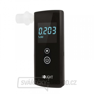 Solight alkohol tester, 0,0 - 3,0‰ BAC, přesnost 0,1‰