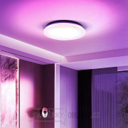 Solight LED smart stropní světlo Wave, 30W, 2300lm, wifi, RGB + CCT, dálkové ovládání náhled