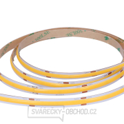 Solight LED COB světelný pás 5m, 10W/m, 1000lm/m, CRi90, IP44, teplá bílá náhled