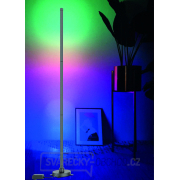 Solight LED smart stojací lampa Rainbow, wifi, RGB, CCT, 140cm Náhled