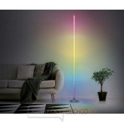 Solight LED smart stojací lampa Rainbow, wifi, RGB, CCT, 140cm náhled