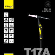 Hořák KOWAX® T17A, 4m Hořák ruční TIG-8pin Náhled