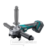 Akumulátorová úhlová bruska 125mm EXTOL INDUSTRIAL, SHARE20V, BRUSHLESS, 20V Li-ion, 4000mAh náhled