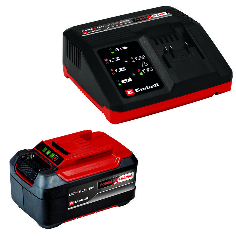 Einhell STARTOVACÍ SADA PXC 18V 5,2AH PXC STARTER KIT 4512114