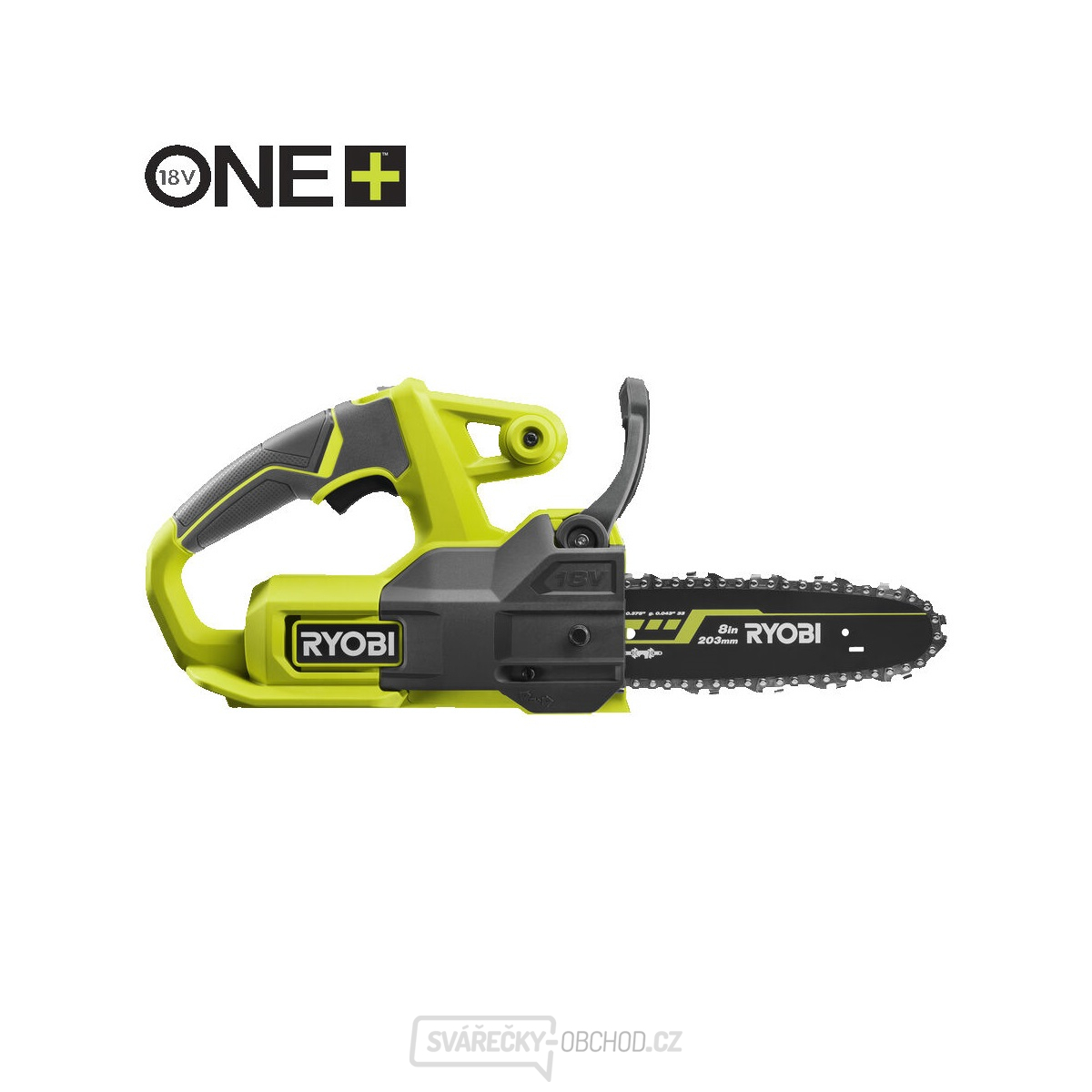Ryobi RY18CS20A-0 aku 18V řetězová pila ONE+ (bez baterie a nabíječky)