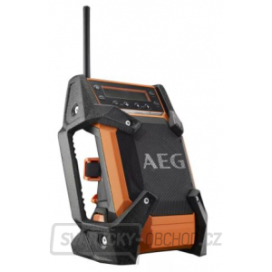 AEG 18V DAB + digitální aku rádio na pracoviště BR1218C-0 gallery main image