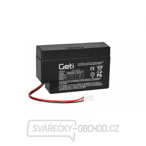 Baterie olověná 12V  0.8Ah Geti Baterie olověná 12V  0.8Ah Geti gallery main image