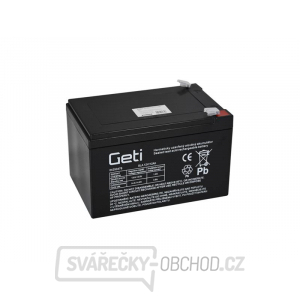 Baterie olověná 12V  12Ah Geti Baterie olověná 12V  12Ah Geti gallery main image