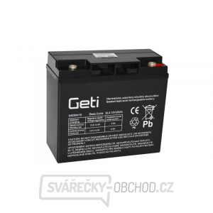Baterie olověná 12V  20Ah Geti Baterie olověná 12V  20Ah Geti gallery main image