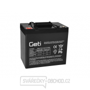 Baterie olověná 12V  55Ah Geti pro elektromotory Baterie olověná 12V  55Ah Geti pro elektromotory gallery main image