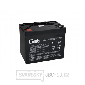 Baterie olověná 12V  70Ah Geti pro solární systémy Baterie olověná 12V  70Ah Geti pro solární systémy gallery main image