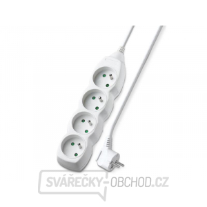Prodlužovací kabel 4 zásuvky 3m Geti GEC43 gallery main image