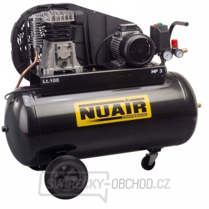 Pístový kompresor NUAIR B3800B/100CT3 gallery main image