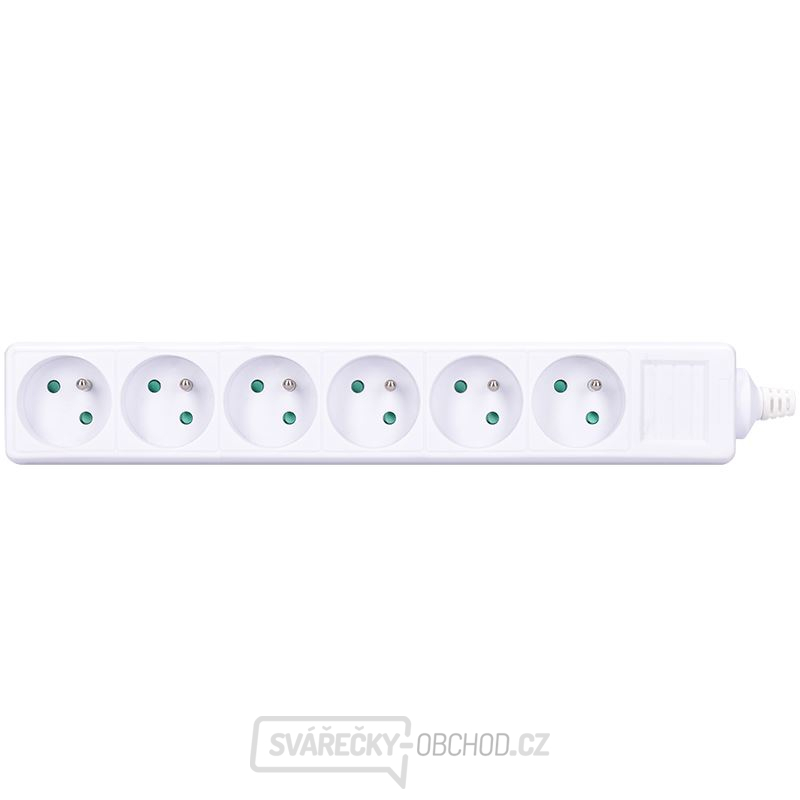 Solight vícenásobná zásuvka, 6 zásuvek