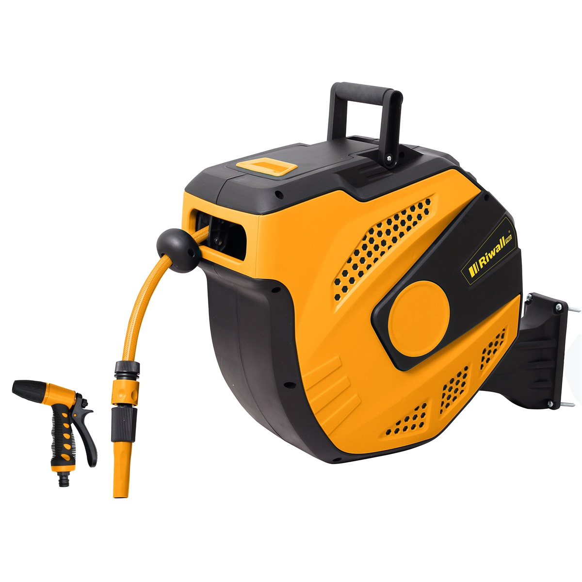 Levně Riwall PRO RWHR 27 SET samonavíjecí buben se zahradní hadicí 27 m a příslušenstvím RACC00086
