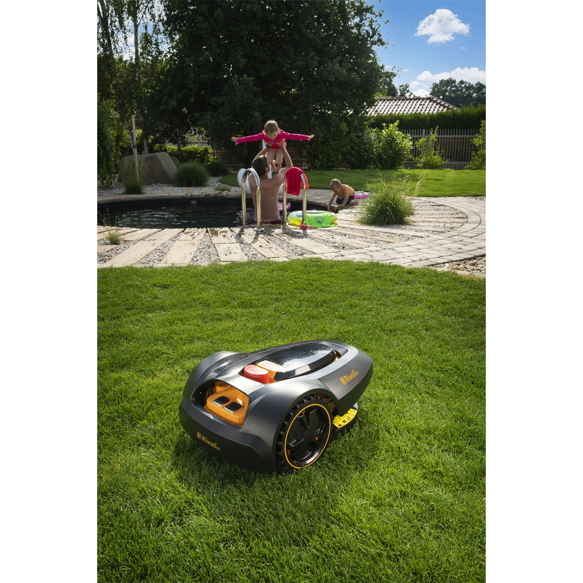 Riwall PRO RRM 600 robotická aku sekačka 600 m2 Náhled