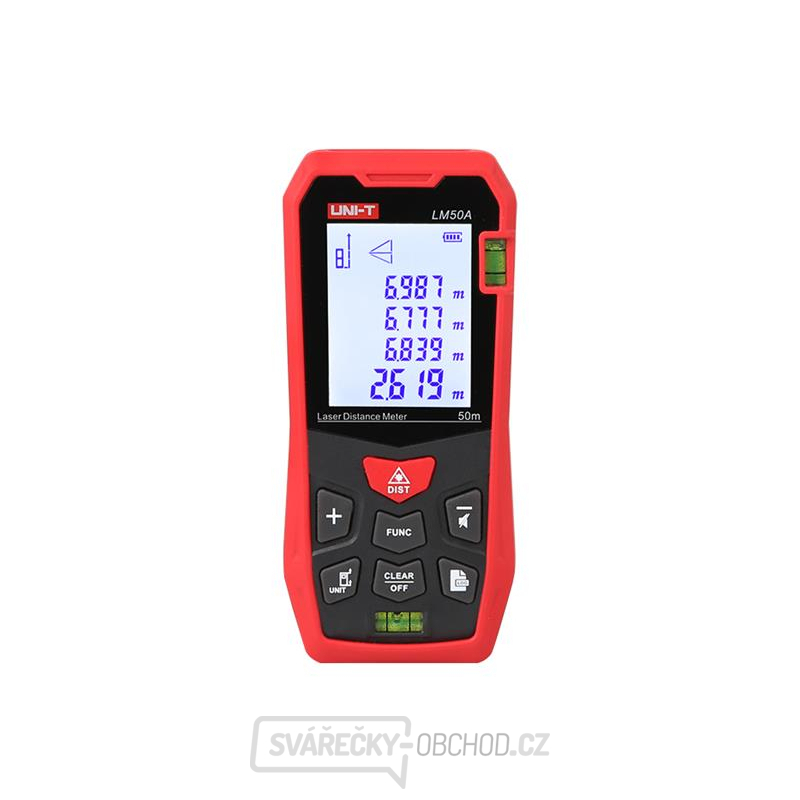 Měřič vzdálenosti UNI-T LM 50A Měřič vzdálenosti UNI-T LM 50A gallery main image