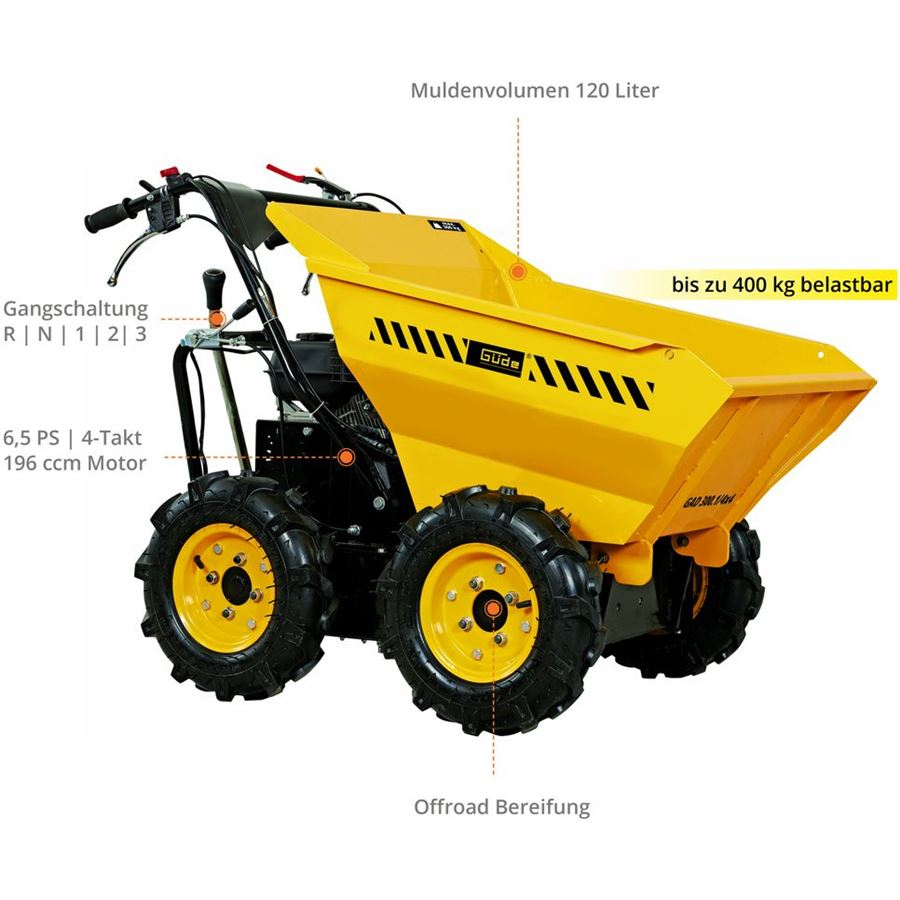 DUMPER GAD 400.1/4x4 Náhled