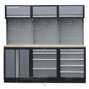 Sestava dílenského nábytku Procarosa PROFI 245 Pracovní deska:: dřevěná, Hmotnost:: 195,6 kg Sestava dílenského nábytku Procarosa PROFI 245 Pracovní deska:: dřevěná, Hmotnost:: 195,6 kg gallery main image