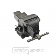 Dílenský svěrák 100 mm, otočný - QUATROS QS14004 gallery main image