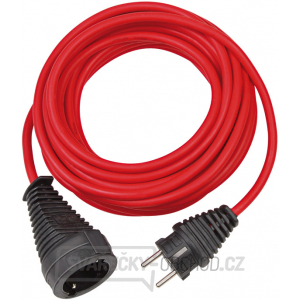 Brennenstuhl Kvalitní plastový prodlužovací kabel 10m červená H05VV-F 3G1,5 *FR* gallery main image